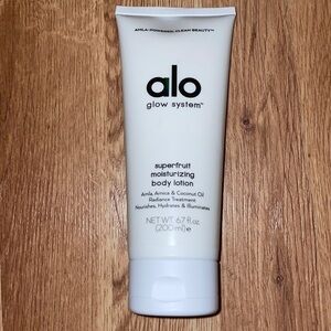 ALO Yoga glow system superfruit moisturizing body lotion